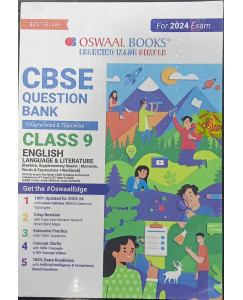 Oswaal English Language & Literature Question Bank Class -9